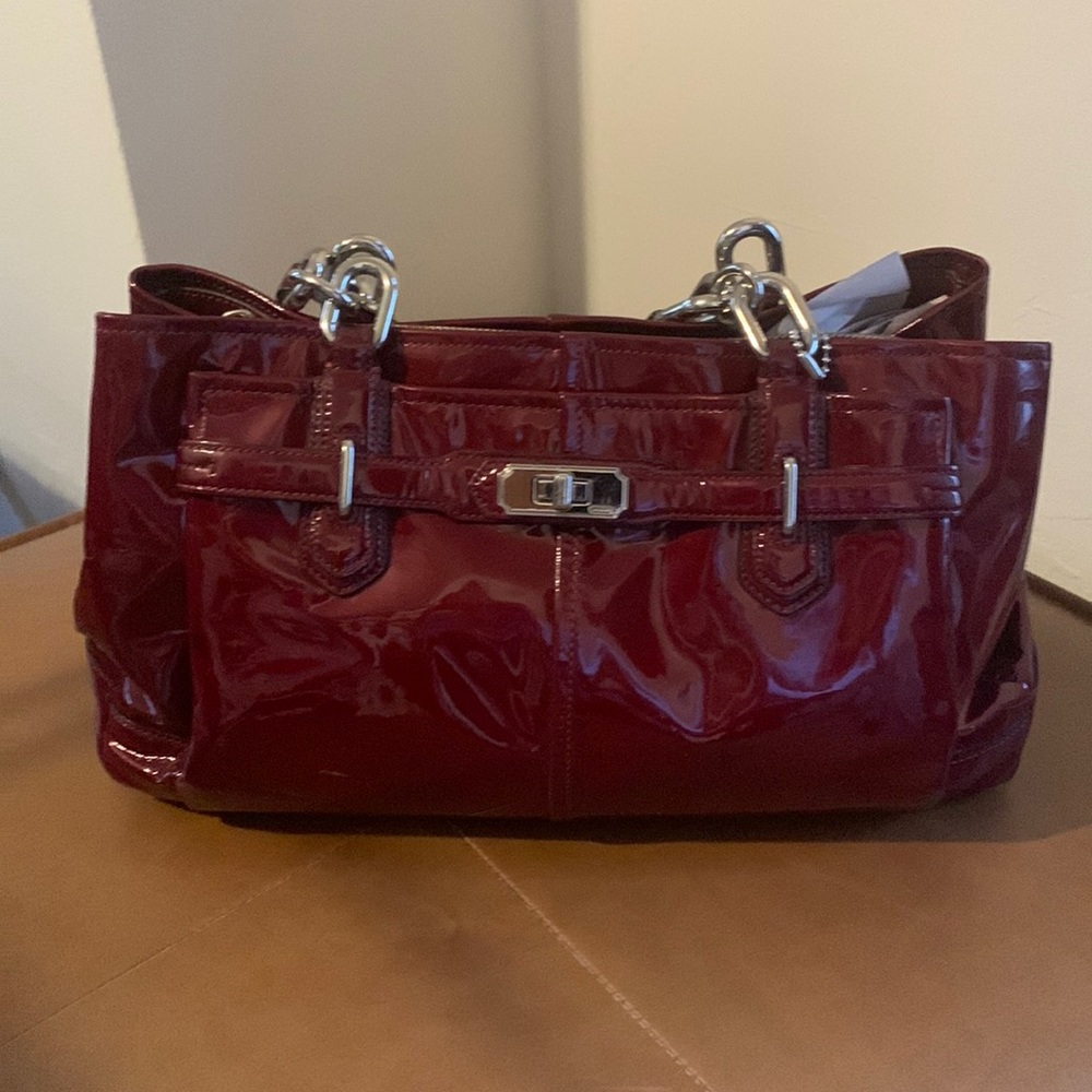 Red Coach Bag